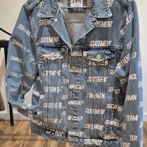 Zara Blue Denim Jacket